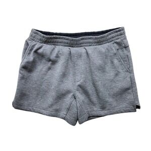 American Eagle Mens Gray Heather Active Gym Shorts Size Large Drawstring